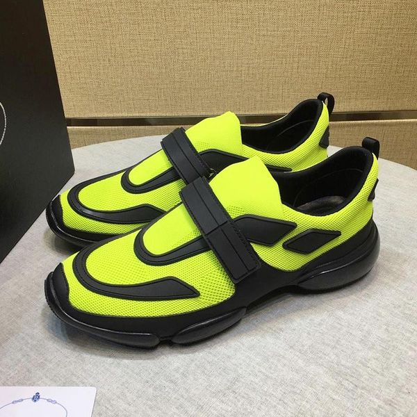 

cloudbust sneakers mens shoes fast delivery with origin box comfortable vintage soft footwears outdoor walking hook &loop casual men shoes, Black