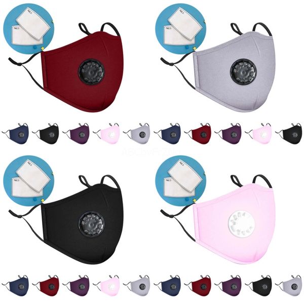 

2020 funny face mask reusable cartoon print designer dustproof mask ultraviolet-proof washable running riding bike protective mask#23#797, Black