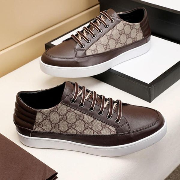 

men shoes casual fashion type scarpe da uomo luxury fashion shoes mens footwears chaussures pour hommes with origin box lace -up breathable