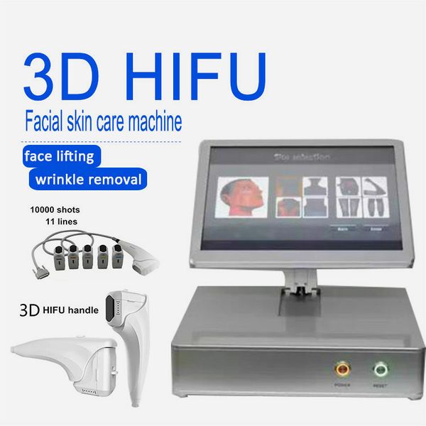 

2020 professional 3d hifu machine cartridges for wrinkle removal hifu focused ultrasound face liftface skin care beauty equipment