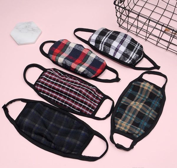 

plaid dust masks classic red size plaid thick warm cotton autumn and winter outdoor riding mask xd23408 ismqf bde2010