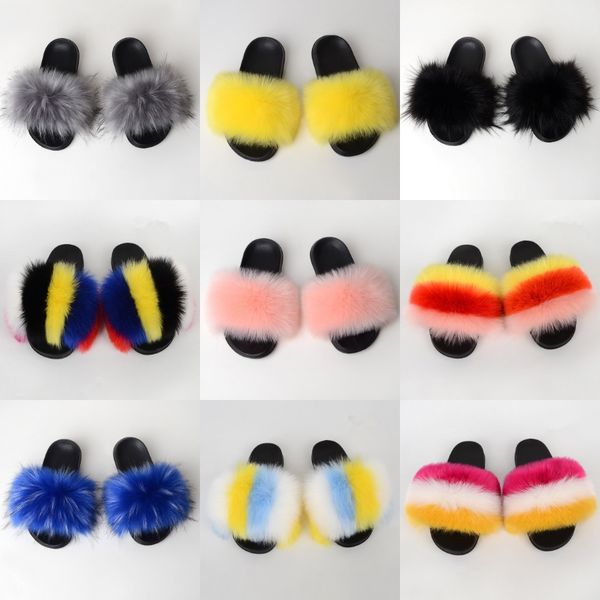 

wholesale women's fashion shoes australia ff slide yeah luxury casual shoes boots autumn winter boots wo sandals shoes flip flops#199, Black