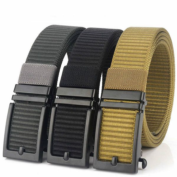 

luxury strap male belts for men new fashion classice vintage toothless belt buckle men belt high quality, Black;brown