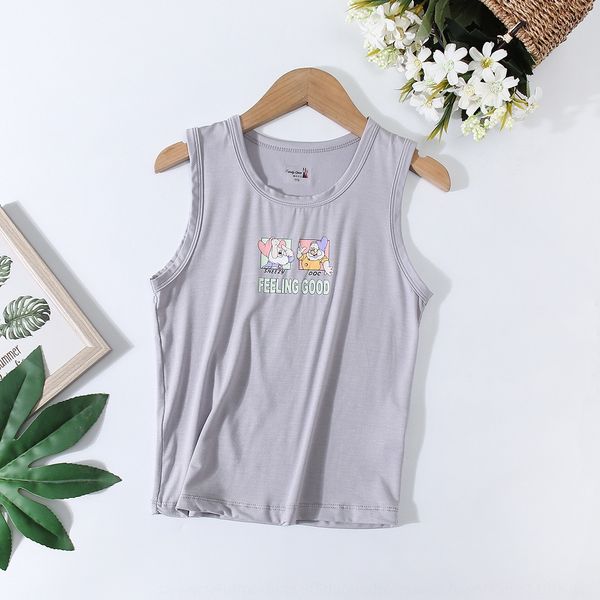 

um6md summer men's sleeveless breathable new versatile fashion children's summer children's men's vest sleeveless breath, Blue