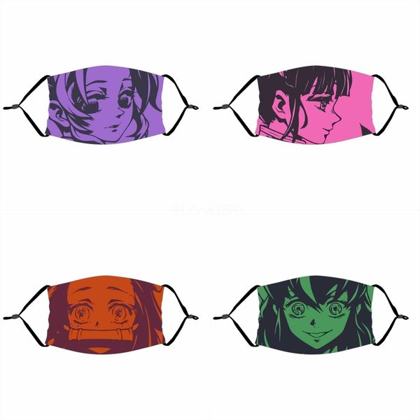 

cartoon oys girls non-woven mout mask anti pollution reatale print fa masks fast sip#572#612, Black