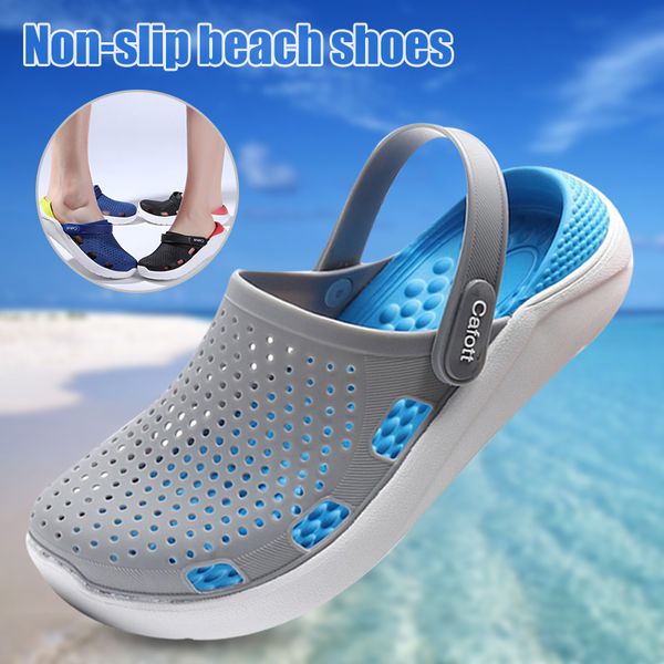 

men women classic clog comfort slip on casual water shoe outdoor non-slippery beach slippers drag ys-buy