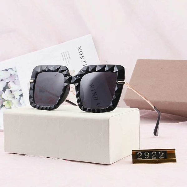 

2020 fashion sunglasses womens sunglasses summer sunglasses for woman uv400 3 model 2922 highly quality, White;black