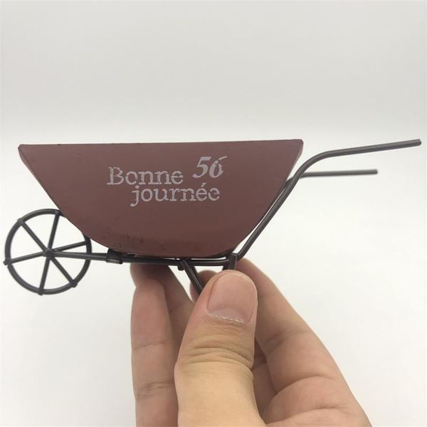 

13.5x5xh6cm мини садовые тележки железные тележки мини полноцикловой bonne journee sf-0716-1