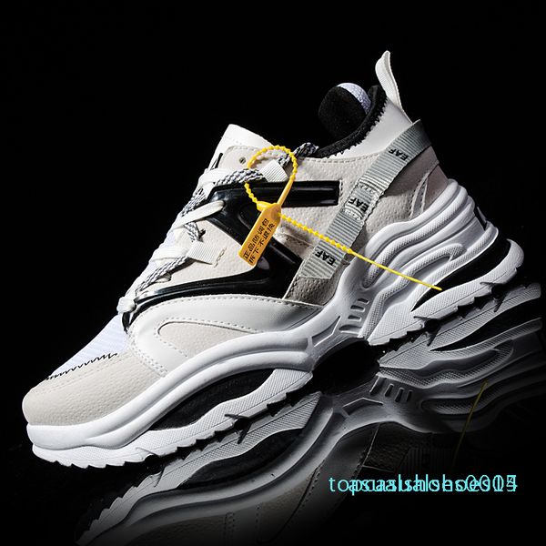 

fine zero vintage dad men shoes 2018 kanye fashion west mesh light breathable men casual shoes sneakers zapatos hombre c14, Black