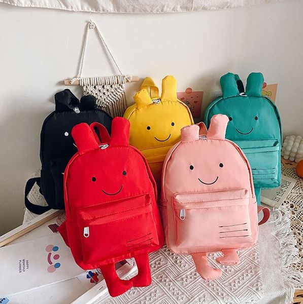 

children backpack baby schoolbag cute nylon large capacity travel backpacks cartoon girls bags