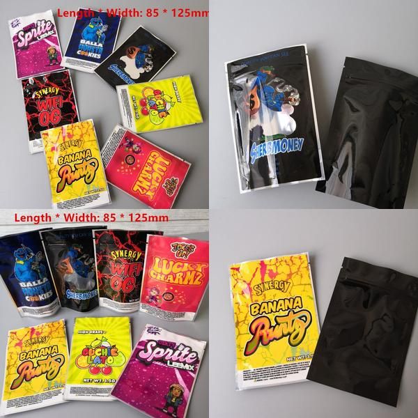 

new size 85x125cm balla monsta cookies bags lucky charmz mylar bag sherbmoney dirty sprite leemix smell proof packaging bag qqds vhkzu
