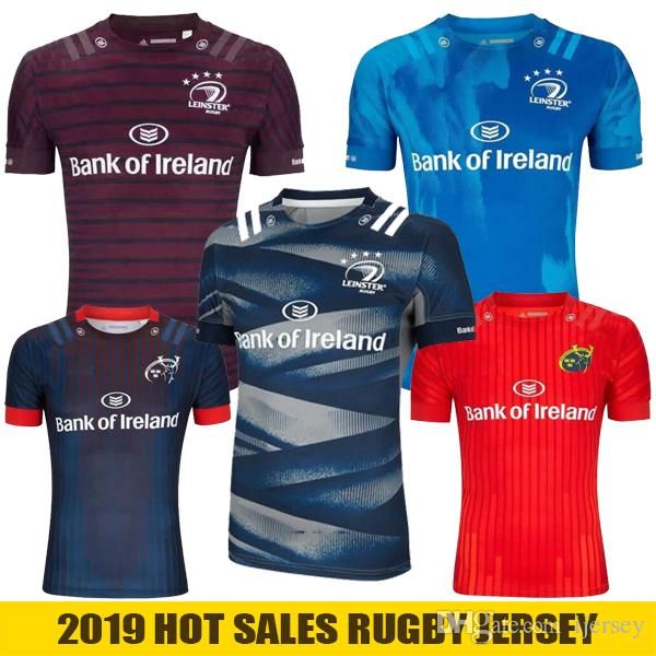 

2019 2020 munster rugby jersey home away training 19 20 munster super ireland league jersey rugby-trikots maillot de rugby s-3xl, Black;gray