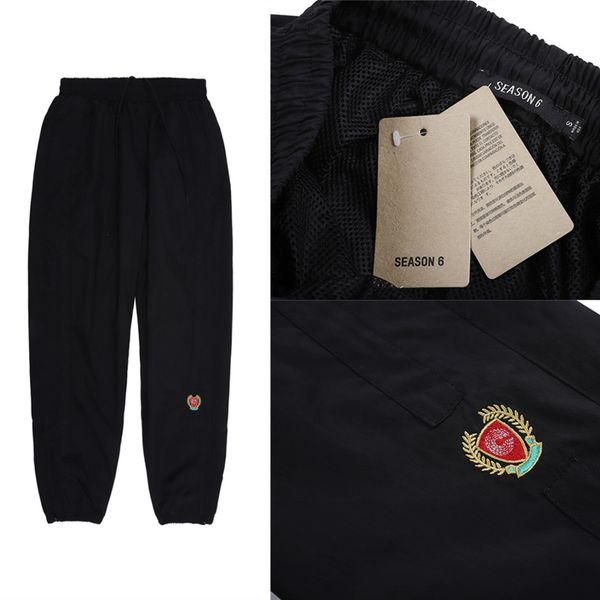 

nylon mesh pants women men jogger mens sweatpants black color