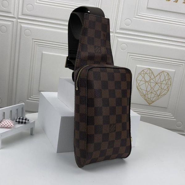 

luxury designer mens chest pack belt bag fashion classic crossbody chest bags mens shoulder bag zipper messenger bags bolso bandolera
