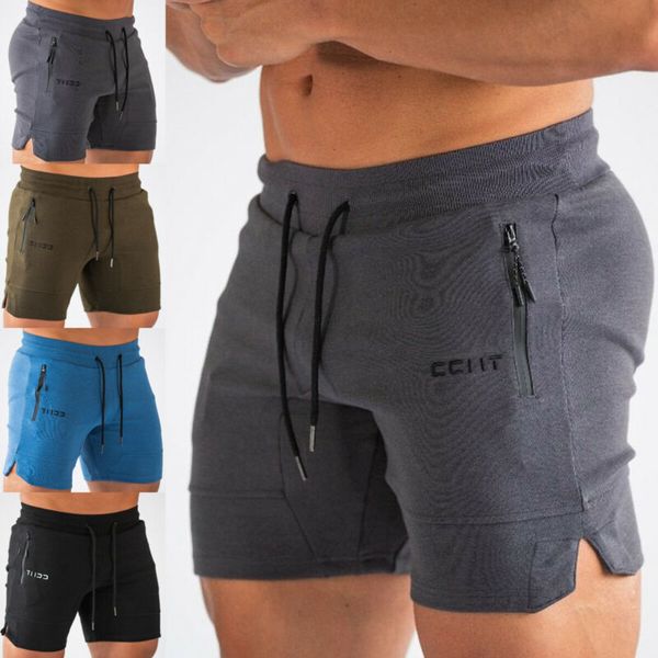 

uk mens gym training shorts workout sports casual clothing fitness running short, Black;blue