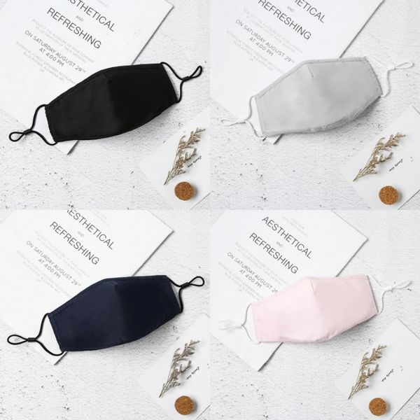 

designer printed women silk magic skull scarf face mask 14 styles chiffon handkerchief outdoor windproof half face dust-proof sunshade ma#91, Black