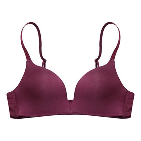 

japanese-style breathing sports brassiere wireless students bra breathable thin-girls bra /30, White;black