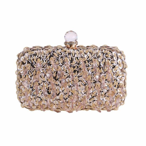 

aber 2020 handmade beads evening clutch bling tassel banquet bags wedding clutch purse for ladies sequins shoulder bags mn1466