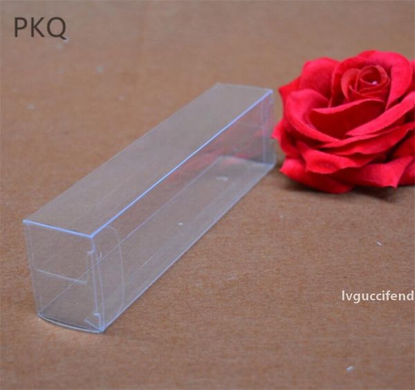 

25pcs rectangle clear pvc plastic box packing wedding/christmas favor candy box party gift/candle/dry fruit toys