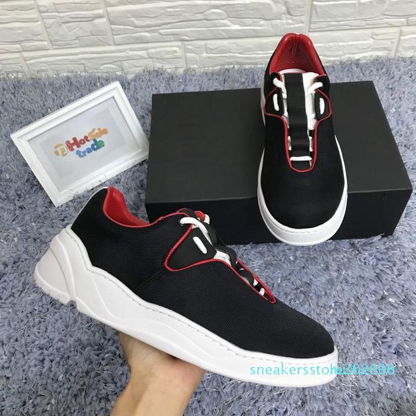 

b17 sneaker calfskin designer shoes luxury canvas runner shoe casual shoes quality runners hiking shoes with box, dust bags s08, Black
