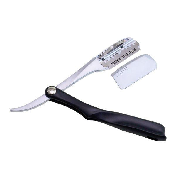 

10 blades foldable 74 dural edge razors spring internal hair removal shaving shaver shavette beard face underarm body eyebrow