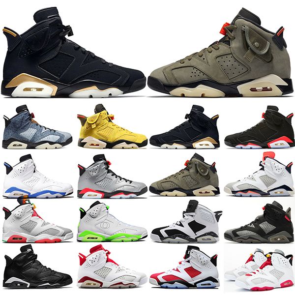 

nike jordan air retro 2019 черные инфракрасные 6s мужские баскетбольные кроссовки 6 tinker unc black cat кармин gatorade toro maroon дешевые, White;red