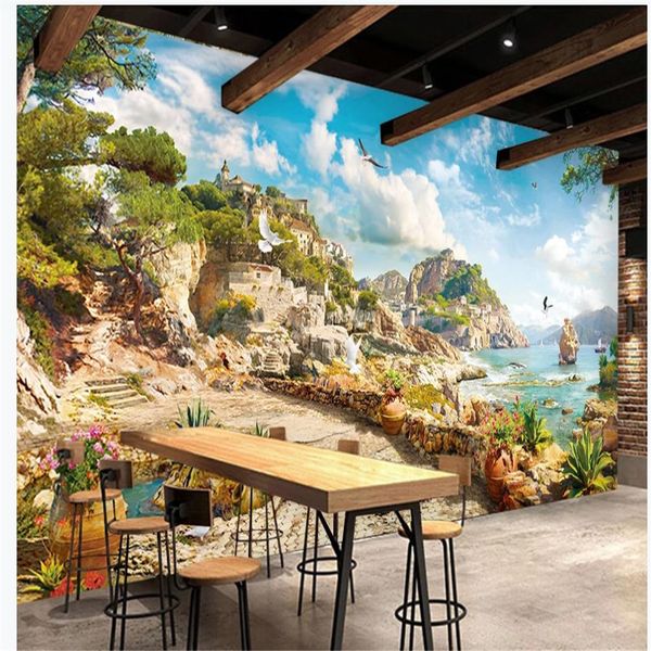 

p wall murals wallpaper retro european landscape wallpapers background wall 3d murals wallpaper for living room