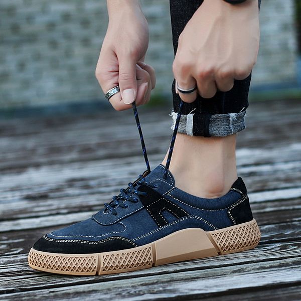 

горячих кроссовки кроссовок informales sapato дышащих мод zapatillas мужской обувь 2020 спорта продажи повседневной обуви para casuales для, Black