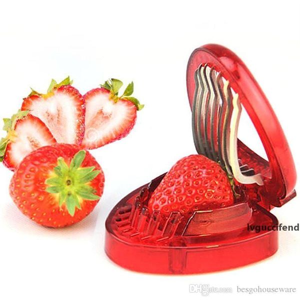 

strawberry slicer fruit vegetable salad slicer kitchen gadget accessories cake strawberry decoration cutter stainless steel slicer bh2089 zx