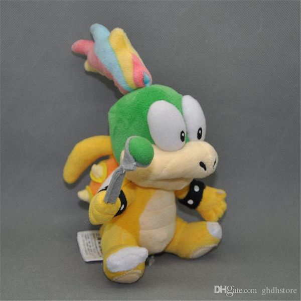 

new 5.5" 14cm super mario bros koopa lemmy plush doll anime collectible stuffed dolls kid's gifts soft toys