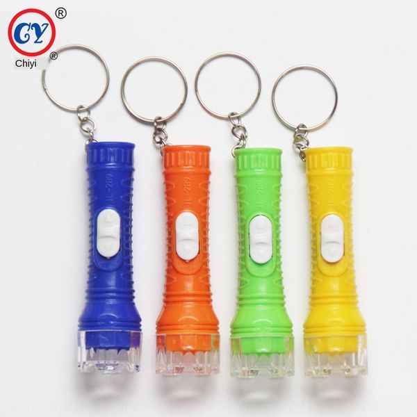 

cy ключевая цепь # нового mini пластик открытых бликов led пластикового фонарик ключ бытовой цепь фонарик