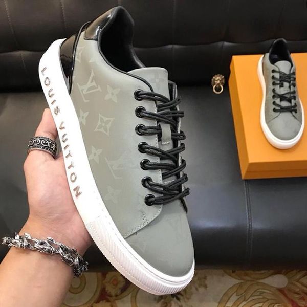 

new 2020 sports shoes for men luxury platform sneakers footwears luxury chaussures pour hommes mens shoes fashion type fast ship, Black