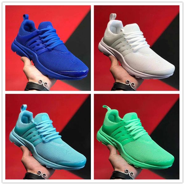 

2020 fashion shoes yellow triple blue green mens prestos sneakers women casual shoes leisure shoe trainer designer shoes 03, Black