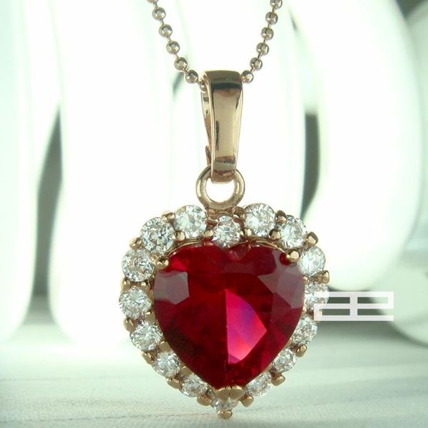 

rose gold vacuum plating classic pendant necklace n133, Silver