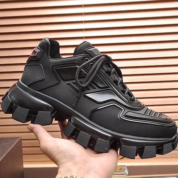 

корабль падения cloudbust thunder knit кроссовки мужчины "; s обувь scarpe da uomo di lusso легкий стиль обувь low top lace -до дизайн мужчи, Black