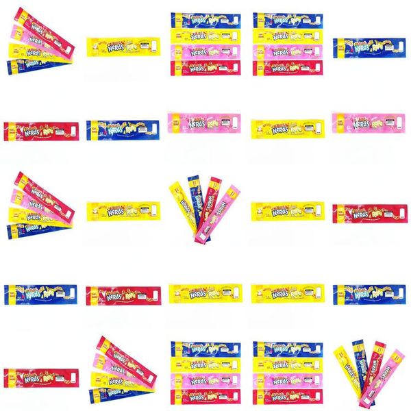

2020 nerds rope bag 4 types empty packaging long three edge sealing bag smell proof candy food package dhl from zengrongchun sblgk
