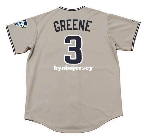 

custom khalil greene san diego stitched 2004 majestic vintage away baseball jersey retro mens jerseys running, Gray