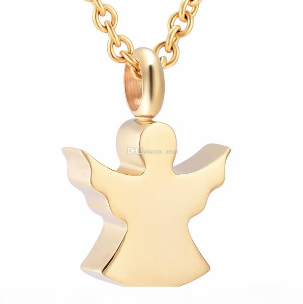 

new cremation memorial ashes urn keepsake stainless steel pendant necklace jewelry for men or women, Silver