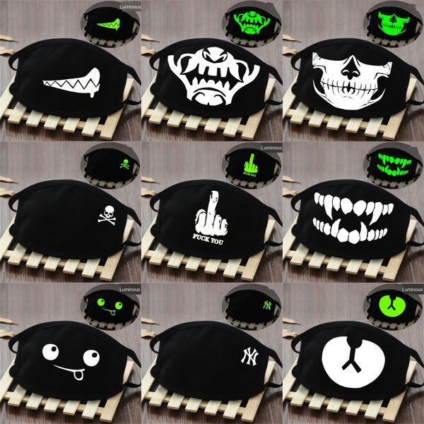 

designer printed women silk magic skull scarf face mask 14 styles chiffon handkerchief outdoor windproof half face dust-proof sunshade ma#51, Black