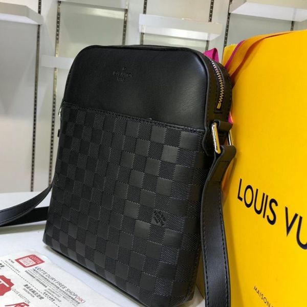 

mens bag drop ship leather fashion design crossbody bag retro style messenger bags mens zipper shoulder bags bolsa de hombro