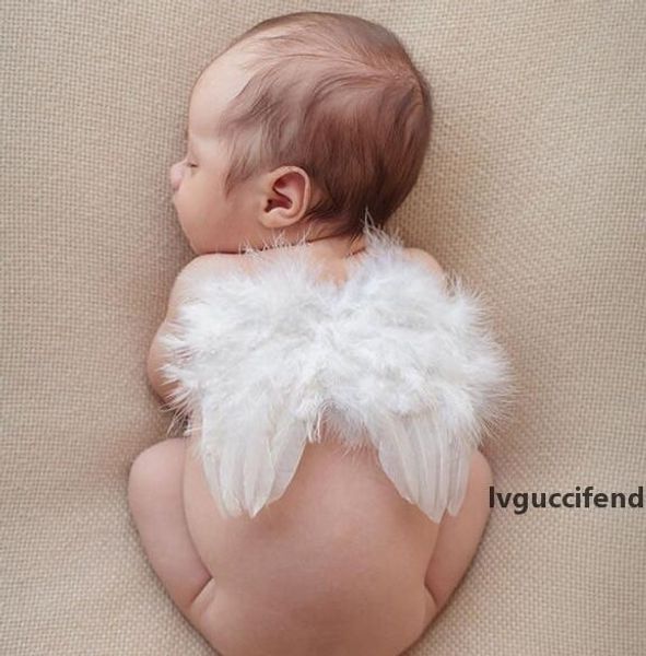 

kids newborn baby infant fancy party fairy feather angel wings costume festive & party