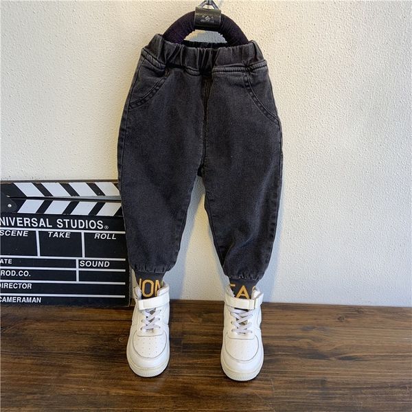 

casual pantyjeans children's boysautumn jeans 2020 new fashionable baby casual pants children's long pants, Blue
