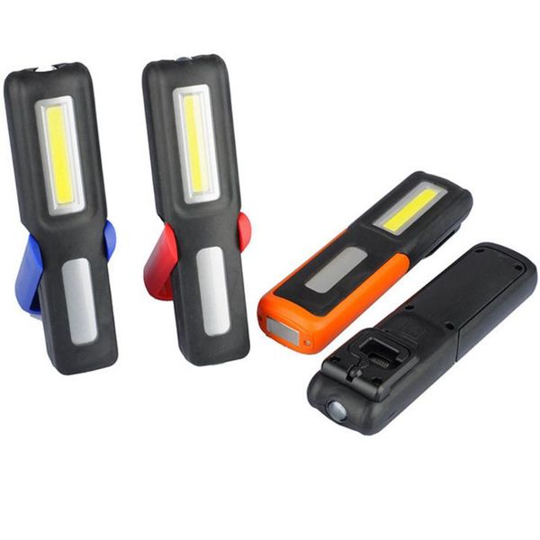 

3w rechargeable led work light torch cob magnetic base inspection lamp