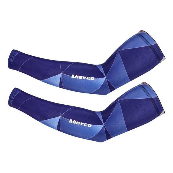 

elbow & knee pads mieyco cycling ice fabric running camping arm warmers basketball sleeve outdoor sports sleeves summer safety gear, Black;gray