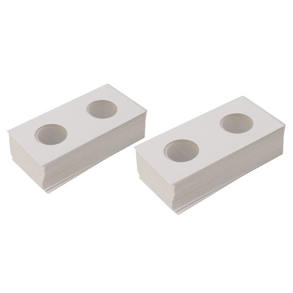 

100pcs cardboard coin collecting holder 2x2 coin flips for collectors