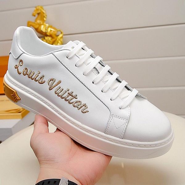

luxury men 's shoes new arrival comfortable autumn and winter shoes lace -up low plus size men shoes breathable sneakers fast deli, Black