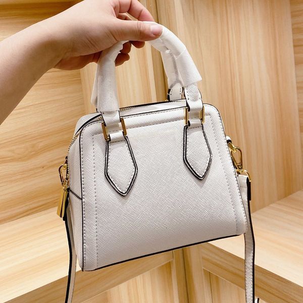 

shoulder bags vintage women handbag classic real letter purse leather tote large capacity interior zipper pocket wallets