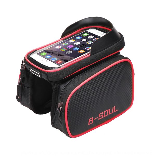 

b- soul front beam waterproof mountain bike saddle mobile mobile phone bicycle bicycle phone tube bag cycling bag accessories