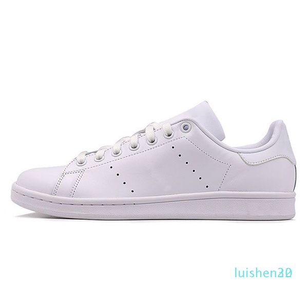 

original smith casual mens shoes ladies designer green tripler black white blue red pink silver stan leather shoe flats sneakers 36-44 l22
