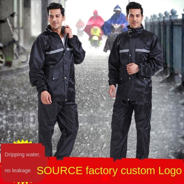 

motorcycle riding outdoor labor protection pvc split motorcycle oxford cloth oxford cloth reflection, Red;brown
